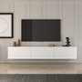 Hanah Home Soporte de TV West - Blanco